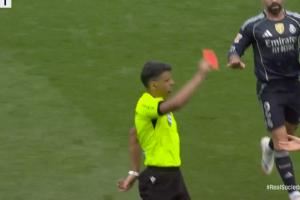 又是他！曼萨诺去年吹掉皇马绝杀+直红罚下贝林 引发皇马强烈抗议