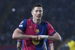 记者:莱万的求胜欲望无比强烈 曾推动安切洛蒂、哈维的离任